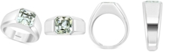 EFFY Collection EFFY&reg; Men's White Topaz Ring (5-1/3 ct. t.w.) in Sterling Silver